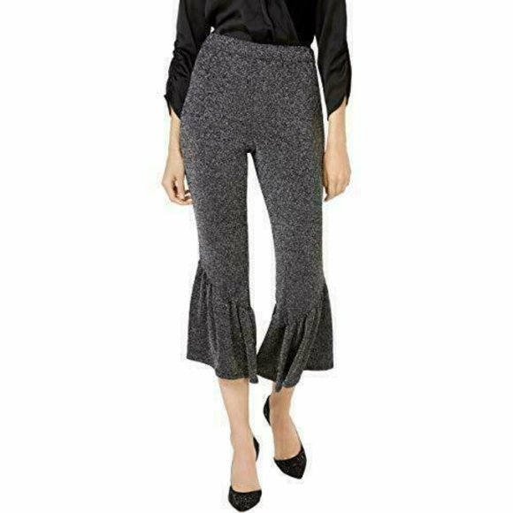 INC International Concepts Pants - INC Womens Asymmetrical Ruffled Pants,